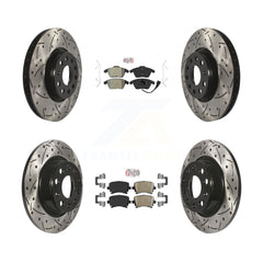 Transit Auto KDA-101011 Disc Brake Kit for 2008-2017 Volkswagen CC, Volkswagen GTI, Volkswagen Passat & more - Front and Rear product image
