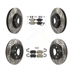 Transit Auto KDA-101017 Disc Brake Kit for 2006-2009 Audi A3, Audi A3 Quattro, Volkswagen Rabbit - Front and Rear product image