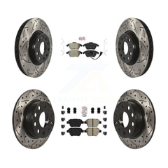 Transit Auto KDA-101019 Disc Brake Kit for 2017-2018 Volkswagen Jetta - Front and Rear product image