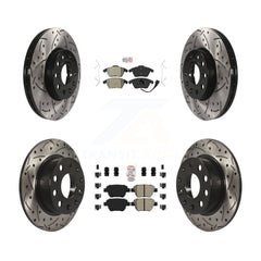 Transit Auto KDA-101020 Disc Brake Kit for 2017-2018 Volkswagen Jetta - Front and Rear product image