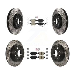 Transit Auto KDA-101022 Disc Brake Kit for 2017-2018 Volkswagen Jetta - Front and Rear product image