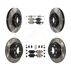 Transit Auto KDA-101026 Disc Brake Kit for 2017-2018 Volkswagen Jetta - Front and Rear product image