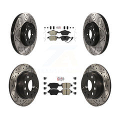 Transit Auto KDA-101028 Disc Brake Kit for 2017-2018 Volkswagen Jetta - Front and Rear product image