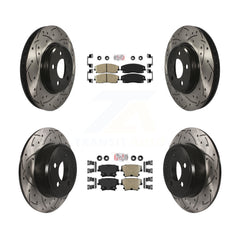 Transit Auto KDA-101059 Disc Brake Kit for 2005-2023 Dodge Charger, Dodge Challenger, Chrysler 300 & more - Front and Rear product image