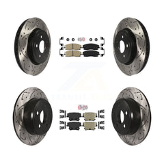 Transit Auto KDA-101060 Disc Brake Kit for 2015-2018 Dodge Charger - Front and Rear product image