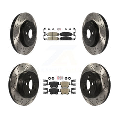 Transit Auto KDA-101075 Disc Brake Kit for 2005-2023 Dodge Challenger, Dodge Charger, Chrysler 300 & more - Front and Rear product image