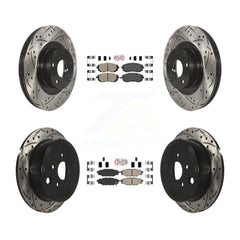 Transit Auto KDA-101107 Disc Brake Kit for 2008-2013 Subaru WRX, Subaru Legacy, Subaru Impreza & more - Front and Rear product image