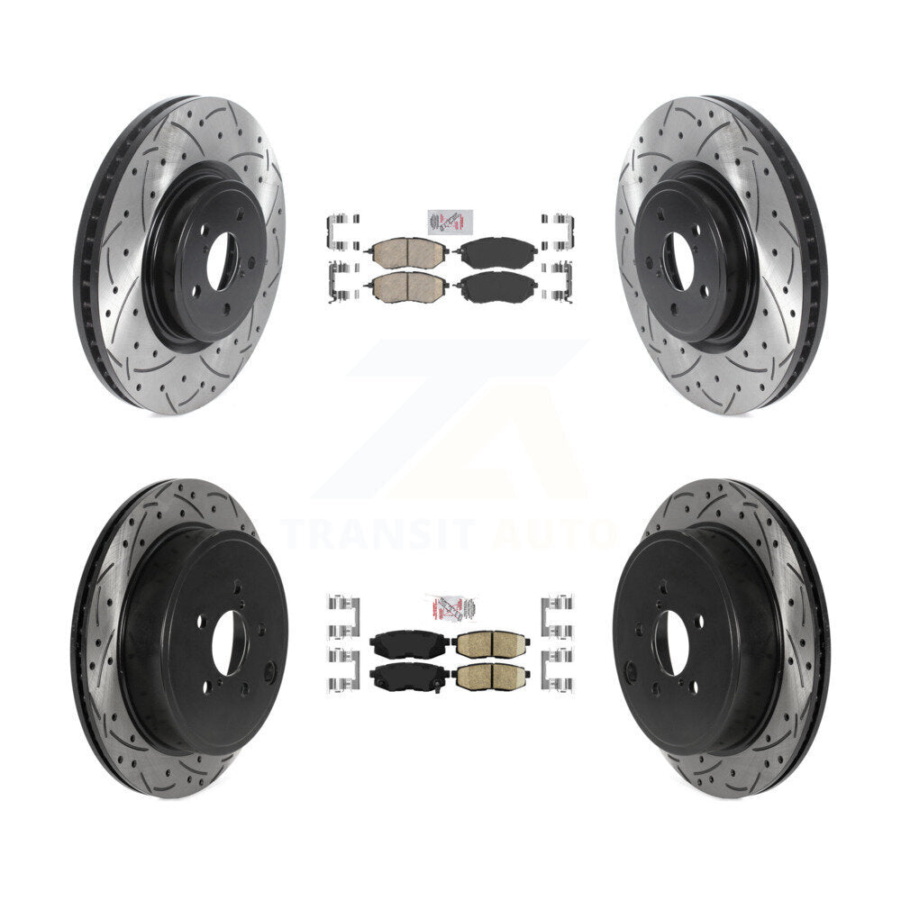 Transit Auto KDA-101111 Disc Brake Kit for 2010-2014 Subaru Legacy, Subaru Outback - Front and Rear product image