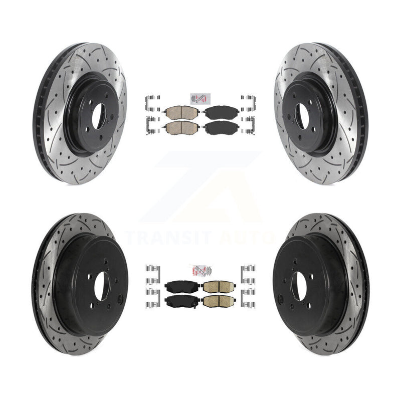 Transit Auto KDA-101111 Disc Brake Kit for 2010-2014 Subaru Legacy, Subaru Outback - Front and Rear product image