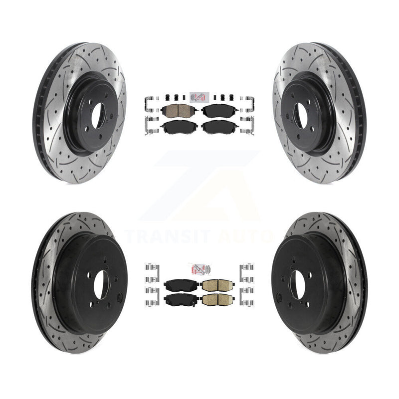 Transit Auto KDA-101113 Disc Brake Kit for 2010-2014 Subaru Legacy, Subaru Outback - Front and Rear product image