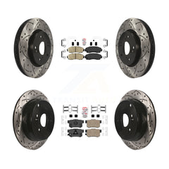 Transit Auto KDA-101127 Disc Brake Kit for 2007-2016 Honda CR-V, Acura RDX - Front and Rear product image