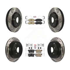 Transit Auto KDA-101129 Disc Brake Kit for 2007-2016 Honda CR-V, Acura RDX - Front and Rear product image