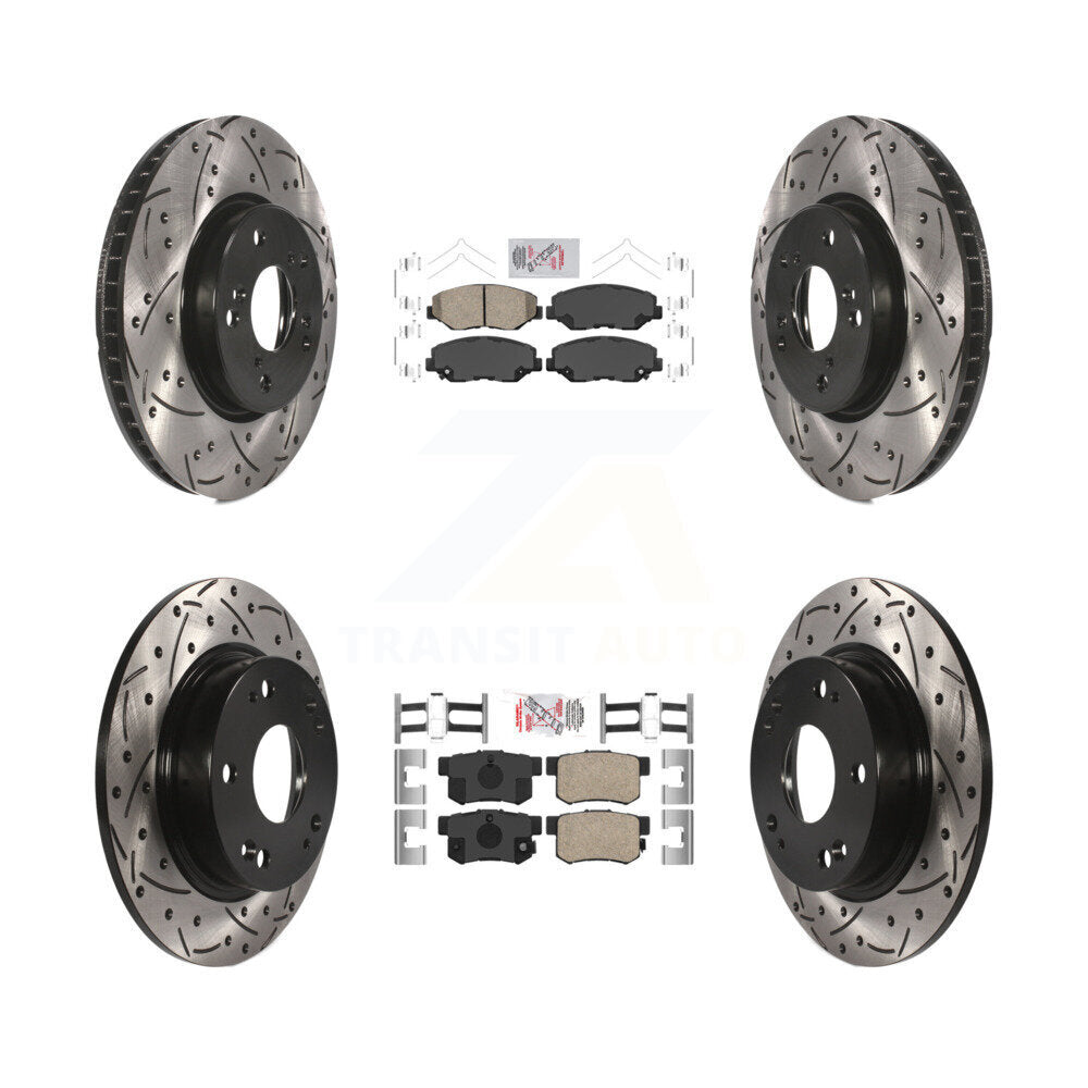 Transit Auto KDA-101130 Disc Brake Kit for 2015 Honda Civic - Front and Rear product image