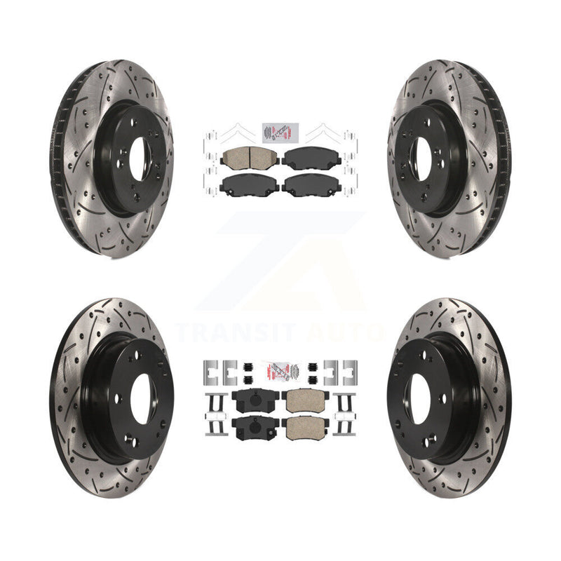 Transit Auto KDA-101131 Disc Brake Kit for 2015 Honda Civic - Front and Rear product image