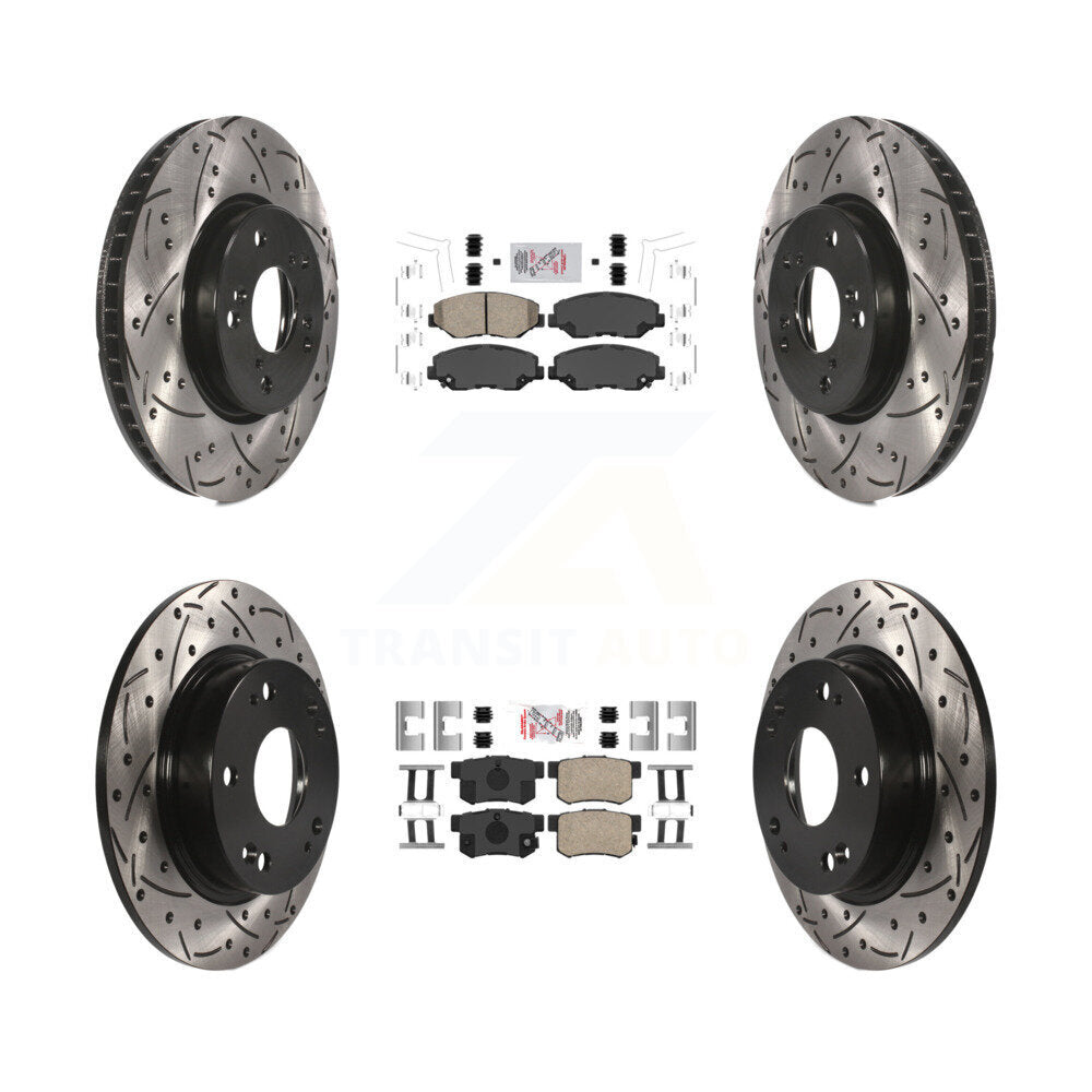 Transit Auto KDA-101133 Disc Brake Kit for 2015 Honda Civic - Front and Rear product image