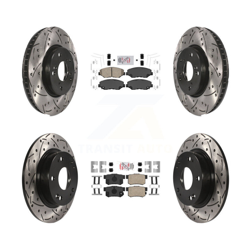 Transit Auto KDA-101133 Disc Brake Kit for 2015 Honda Civic - Front and Rear product image