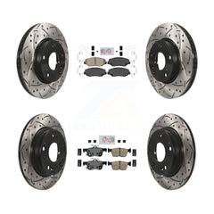 Transit Auto KDA-101136 Disc Brake Kit for 2020-2021 Honda Civic - Front and Rear product image