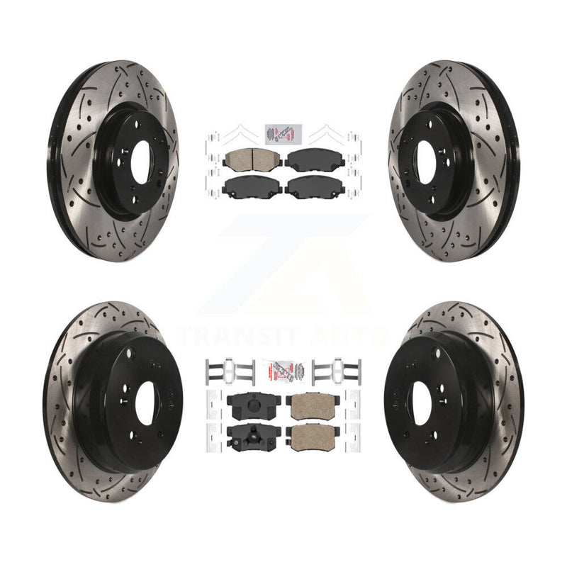 Transit Auto KDA-101138 Disc Brake Kit for 2005-2006 Honda CR-V - Front and Rear product image