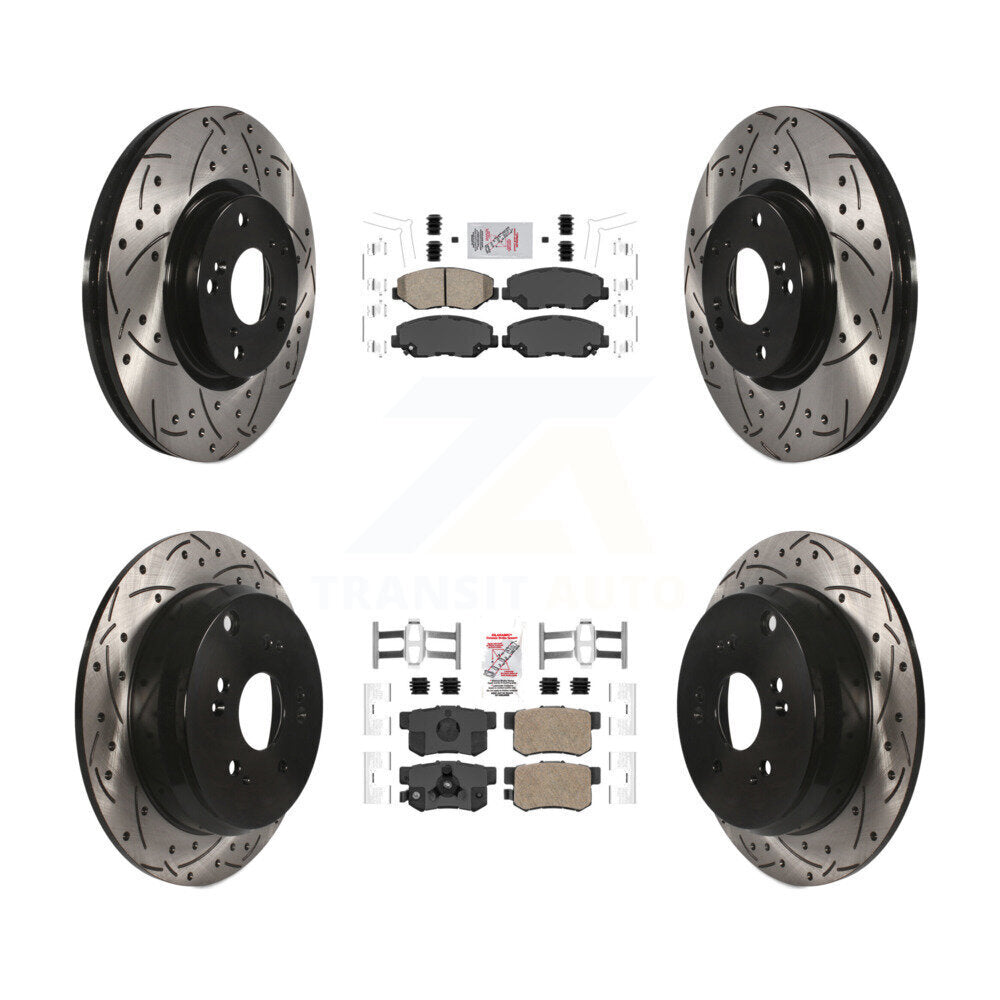 Transit Auto KDA-101141 Disc Brake Kit for 2005-2006 Honda CR-V - Front and Rear product image