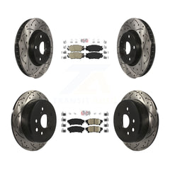 Transit Auto KDA-101144 Disc Brake Kit for 2014-2015 Lexus IS250 - Front and Rear product image