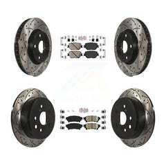Transit Auto KDA-101146 Disc Brake Kit for 2014-2015 Lexus IS250 - Front and Rear product image