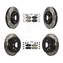 Transit Auto KDA-101147 Disc Brake Kit for 2014-2015 Lexus IS250 - Front and Rear product image