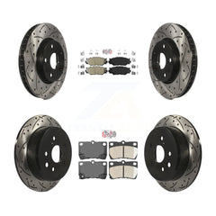 Transit Auto KDA-101148 Disc Brake Kit for 2006-2011 Lexus IS250 - Front and Rear product image