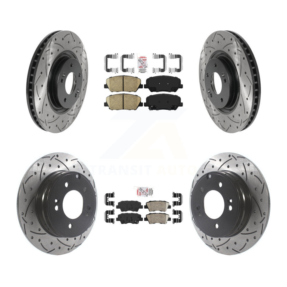 Transit Auto KDA-101149 Disc Brake Kit for 2011-2015 Kia Optima - Front and Rear product image