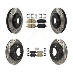 Transit Auto KDA-101155 Disc Brake Kit for 2013-2015 Hyundai Veloster - Front and Rear product image