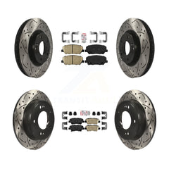 Transit Auto KDA-101156 Disc Brake Kit for 2013-2015 Hyundai Veloster - Front and Rear product image