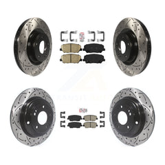 Transit Auto KDA-101163 Disc Brake Kit for 2010-2016 Hyundai Genesis Coupe - Front and Rear product image