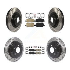 Transit Auto KDA-101164 Disc Brake Kit for 2010-2016 Hyundai Genesis Coupe - Front and Rear product image