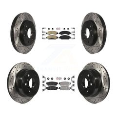 Transit Auto KDA-101172 Disc Brake Kit for 2007-2014 Chevrolet Silverado 1500, Chevrolet Tahoe, Cadillac Escalade & more - Front and Rear product image