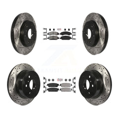 Transit Auto KDA-101176 Disc Brake Kit for 2007-2014 Chevrolet Silverado 1500, Chevrolet Tahoe, Cadillac Escalade & more - Front and Rear product image
