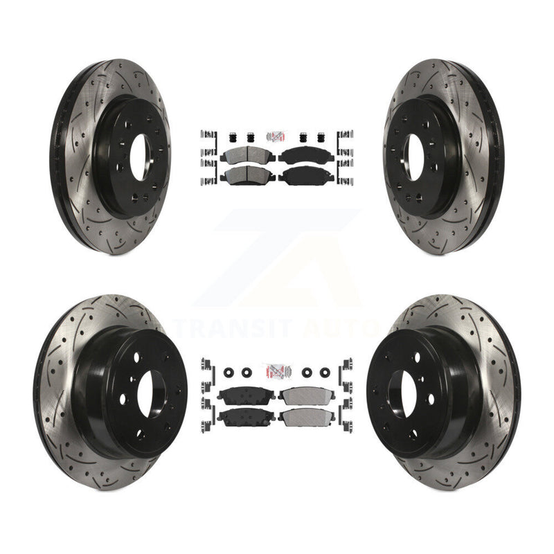 Transit Auto KDA-101176 Disc Brake Kit for 2007-2014 Chevrolet Silverado 1500, Chevrolet Tahoe, Cadillac Escalade & more - Front and Rear product image