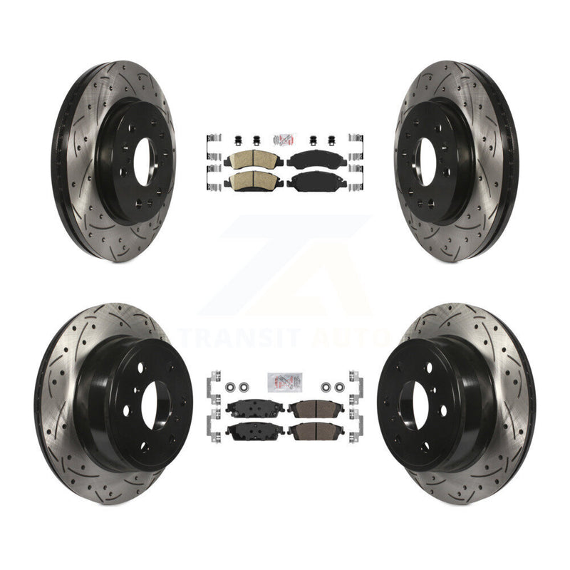 Transit Auto KDA-101178 Disc Brake Kit for 2014-2020 Chevrolet Suburban, Cadillac Escalade, Cadillac Escalade ESV & more - Front and Rear product image