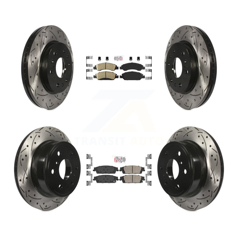 Transit Auto KDA-101179 Disc Brake Kit for 2014-2020 Chevrolet Suburban, Cadillac Escalade, Cadillac Escalade ESV & more - Front and Rear product image