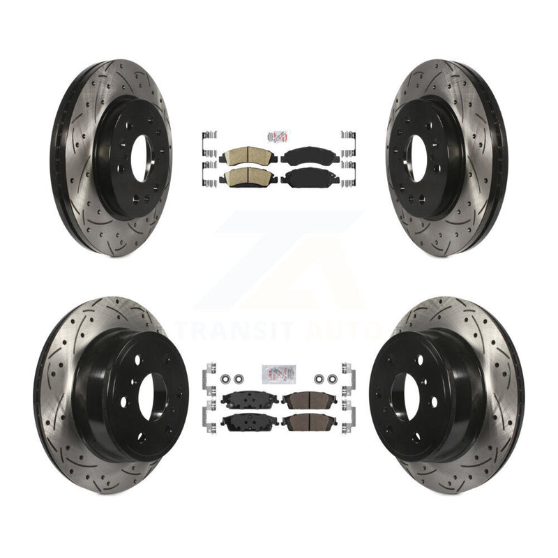 Transit Auto KDA-101180 Disc Brake Kit for 2014-2020 Chevrolet Suburban, Cadillac Escalade, Cadillac Escalade ESV & more - Front and Rear product image