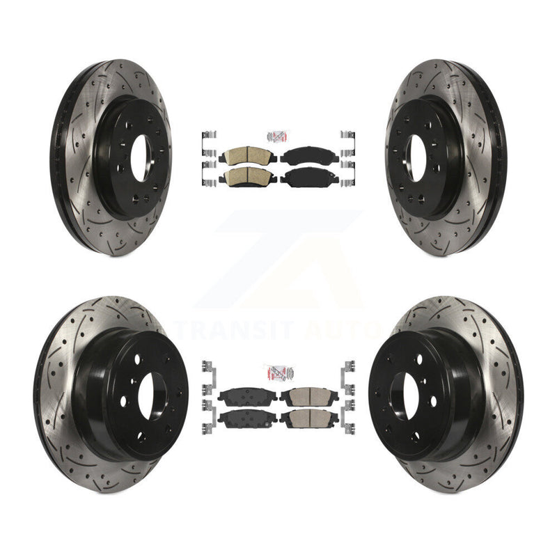 Transit Auto KDA-101181 Disc Brake Kit for 2014-2020 Chevrolet Suburban, Cadillac Escalade, Cadillac Escalade ESV & more - Front and Rear product image