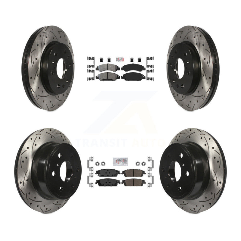 Transit Auto KDA-101182 Disc Brake Kit for 2014-2020 Chevrolet Suburban, Cadillac Escalade, Cadillac Escalade ESV & more - Front and Rear product image