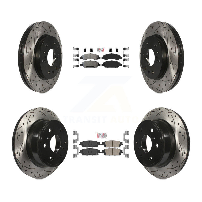Transit Auto KDA-101183 Disc Brake Kit for 2014-2020 Chevrolet Suburban, Cadillac Escalade, Cadillac Escalade ESV & more - Front and Rear product image