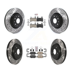 Transit Auto KDA-101203 Disc Brake Kit for 2016-2018 Cadillac CT6 - Front and Rear product image