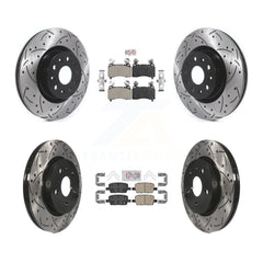 Transit Auto KDA-101204 Disc Brake Kit for 2016-2018 Cadillac CT6 - Front and Rear product image