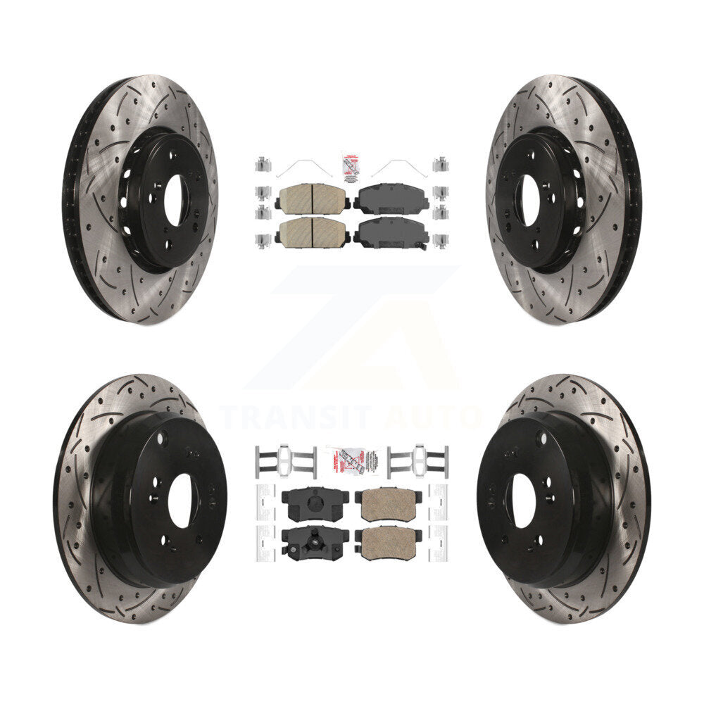 Transit Auto KDA-101205 Disc Brake Kit for 2013-2018 Acura RDX - Front and Rear product image