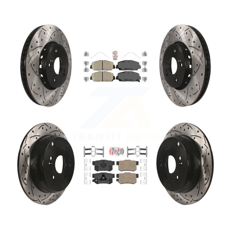 Transit Auto KDA-101205 Disc Brake Kit for 2013-2018 Acura RDX - Front and Rear product image
