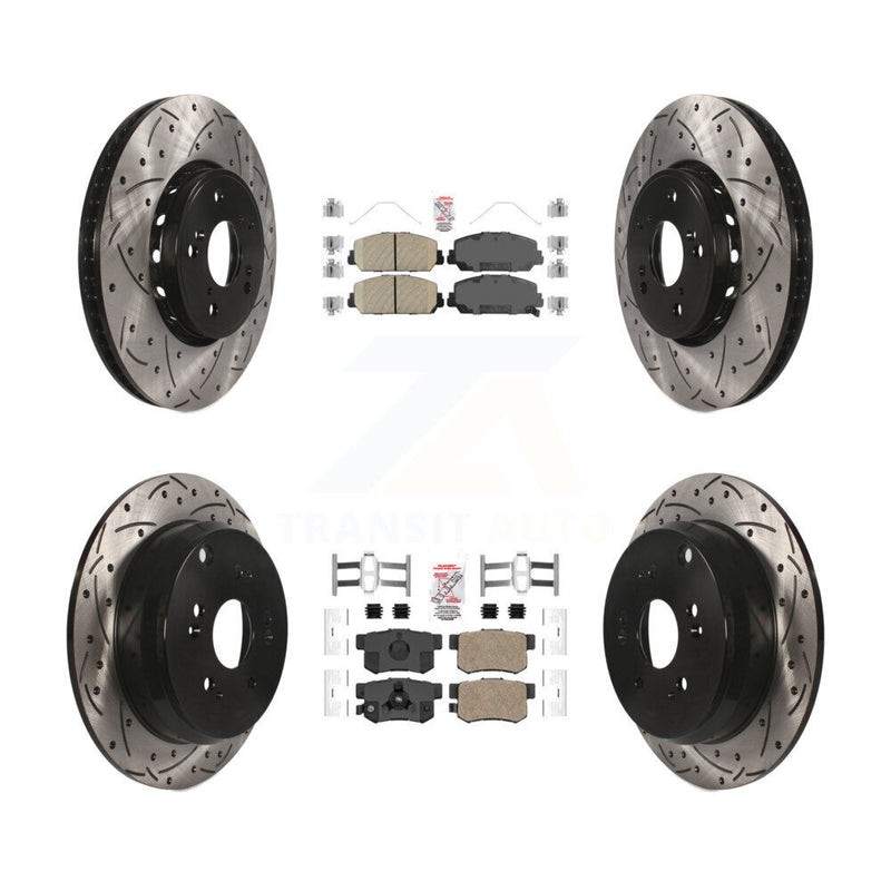 Transit Auto KDA-101206 Disc Brake Kit for 2013-2018 Acura RDX - Front and Rear product image