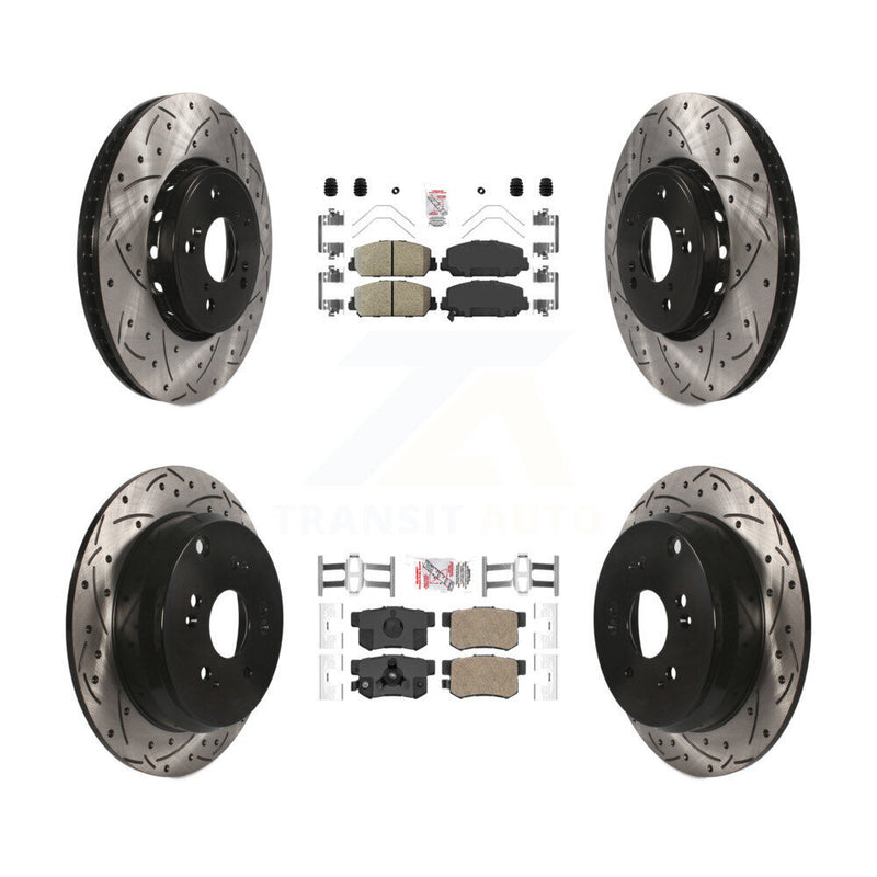 Transit Auto KDA-101207 Disc Brake Kit for 2013-2018 Acura RDX - Front and Rear product image