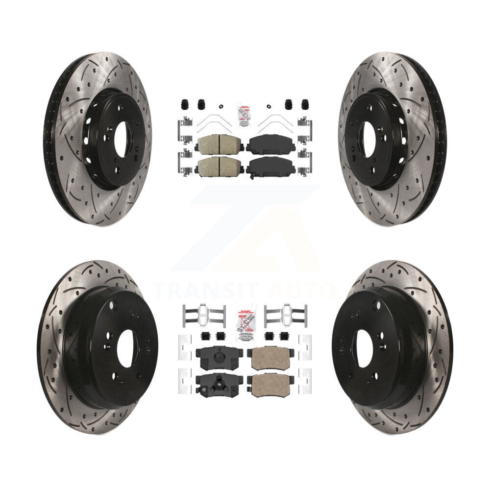 Transit Auto KDA-101208 Disc Brake Kit for 2013-2018 Acura RDX - Front and Rear product image