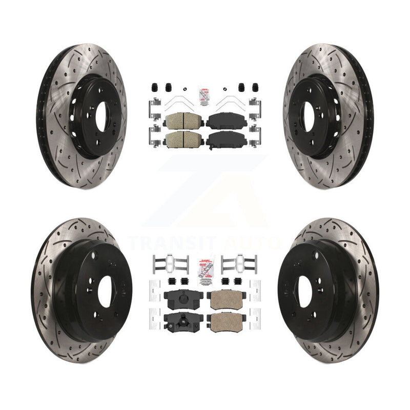 Transit Auto KDA-101208 Disc Brake Kit for 2013-2018 Acura RDX - Front and Rear product image