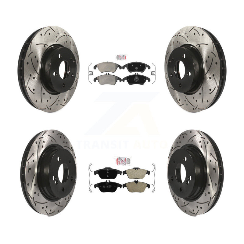 Transit Auto KDA-101209 Disc Brake Kit for 2008-2015 Mercedes-Benz C300, Mercedes-Benz E350, Mercedes-Benz C350 - Front and Rear product image